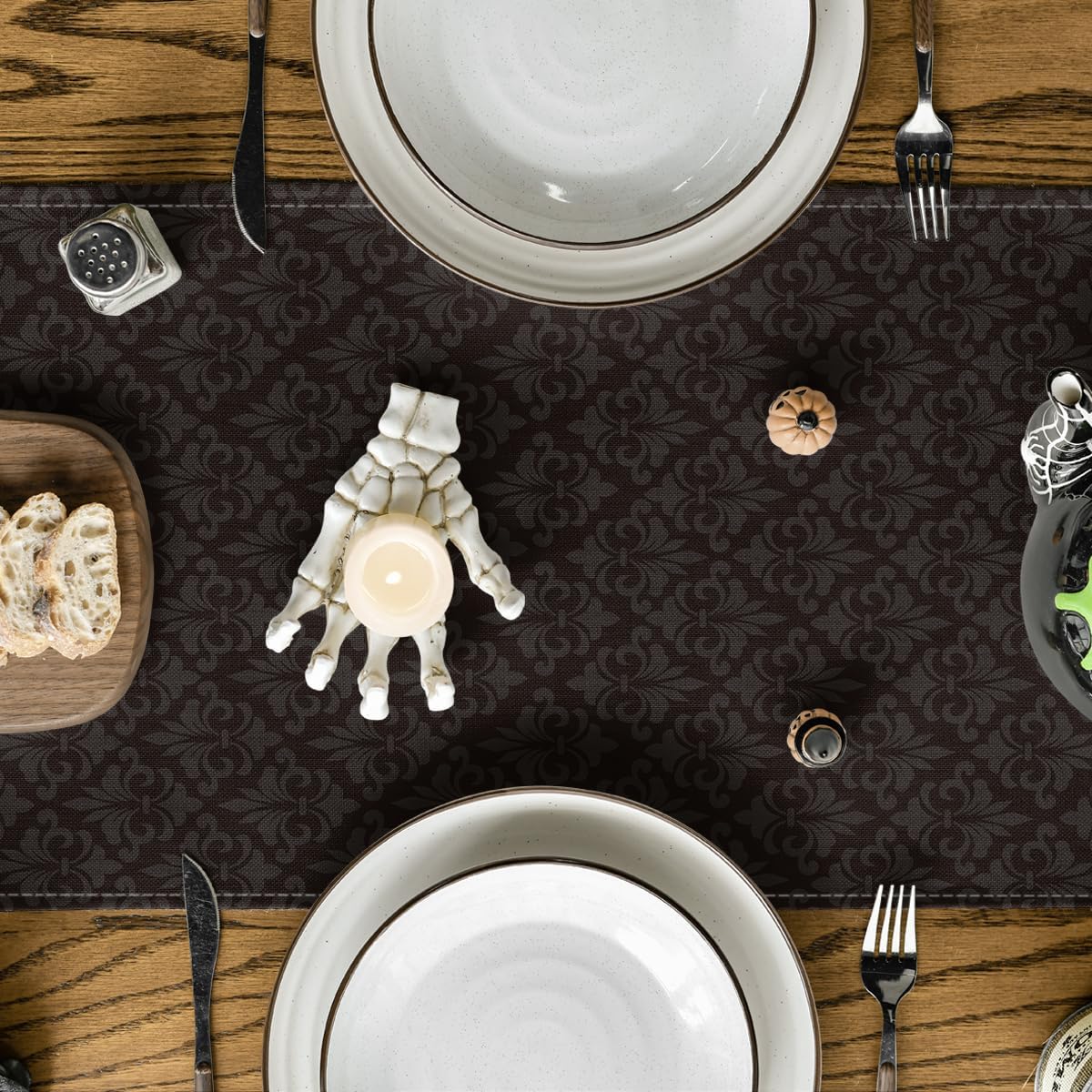 Artoid Mode 210 GSM Halloween Table Runner Home Party Decor 13x72 Inch