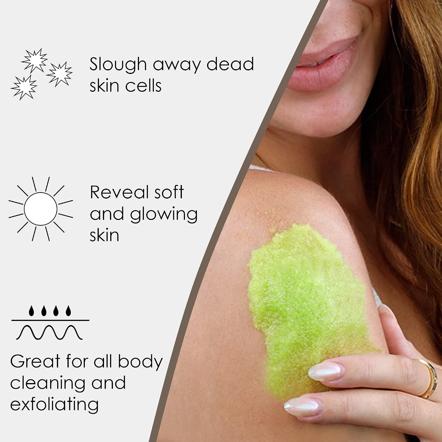 Primal Elements Sugar Scrub Slushie, Hydrate, Exfoliate, & Moisturizing Scrub for Hands, Body, and Face, (10 oz each) – Coconut Lime (Pack of 3)