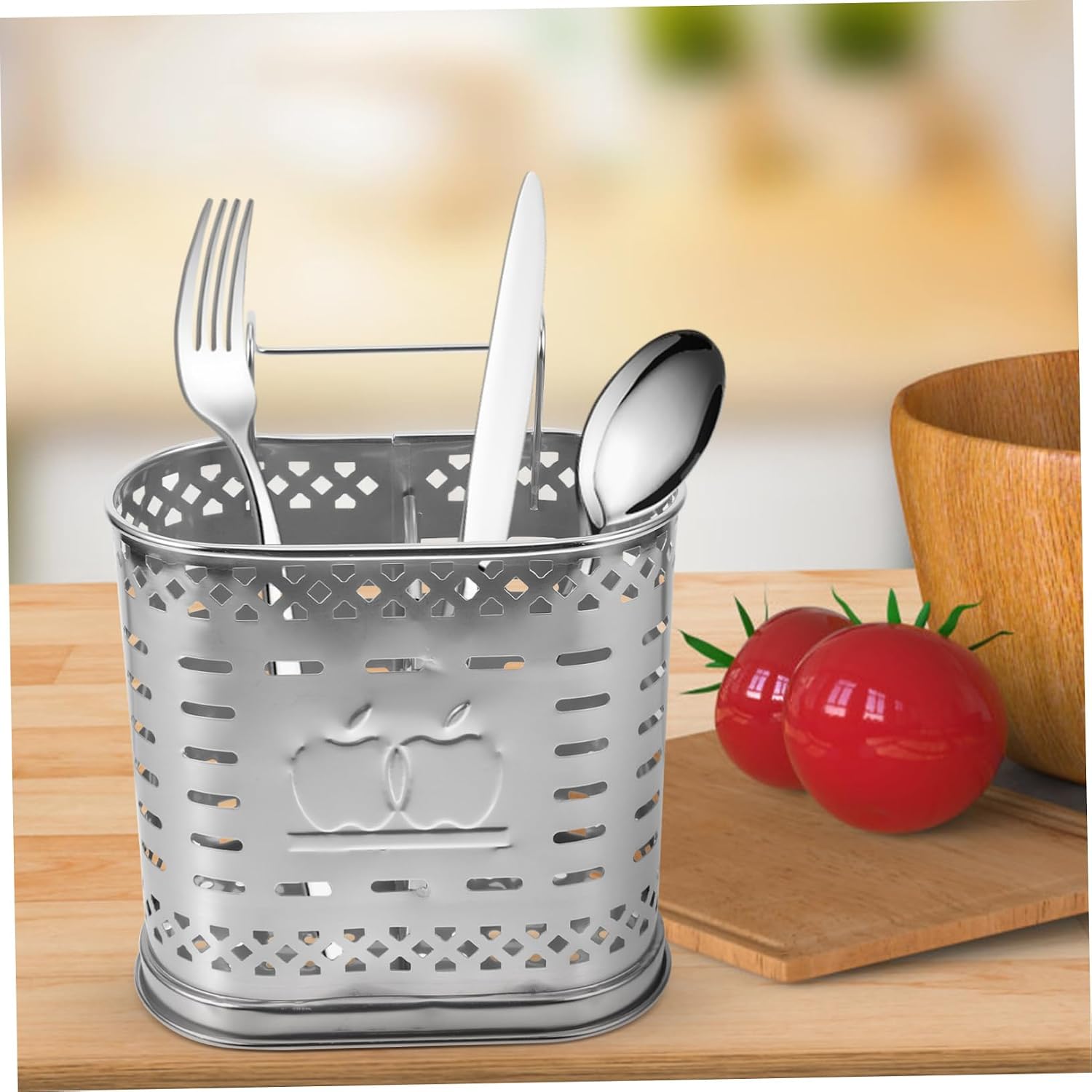 Pull Out Drying Rack for Chopsticks Stainless Steel Chopstick Basket Dishwasher Style