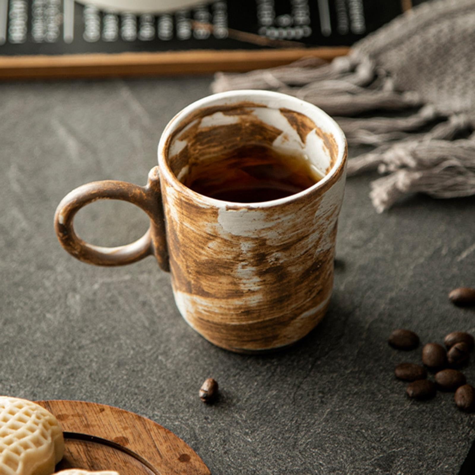 Amazon.com | 150ml/5oz Japanese Style Retro Ceramic Mug Microwave