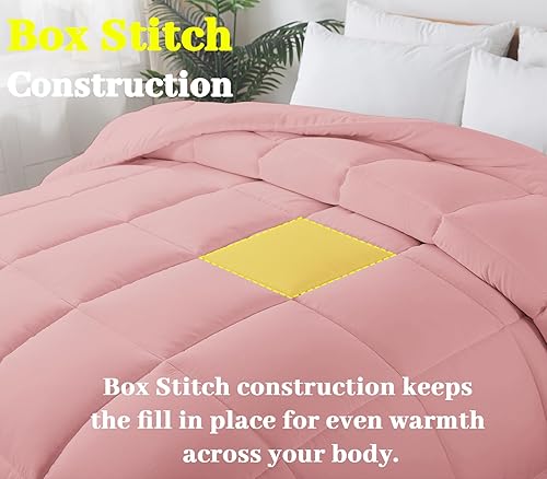 Miniatura 3 de BedTreat - Edredón con plumón alternativo tamaño queen, inserto para edredón con pestañas en las esquinas, edredón acolchado para todas las