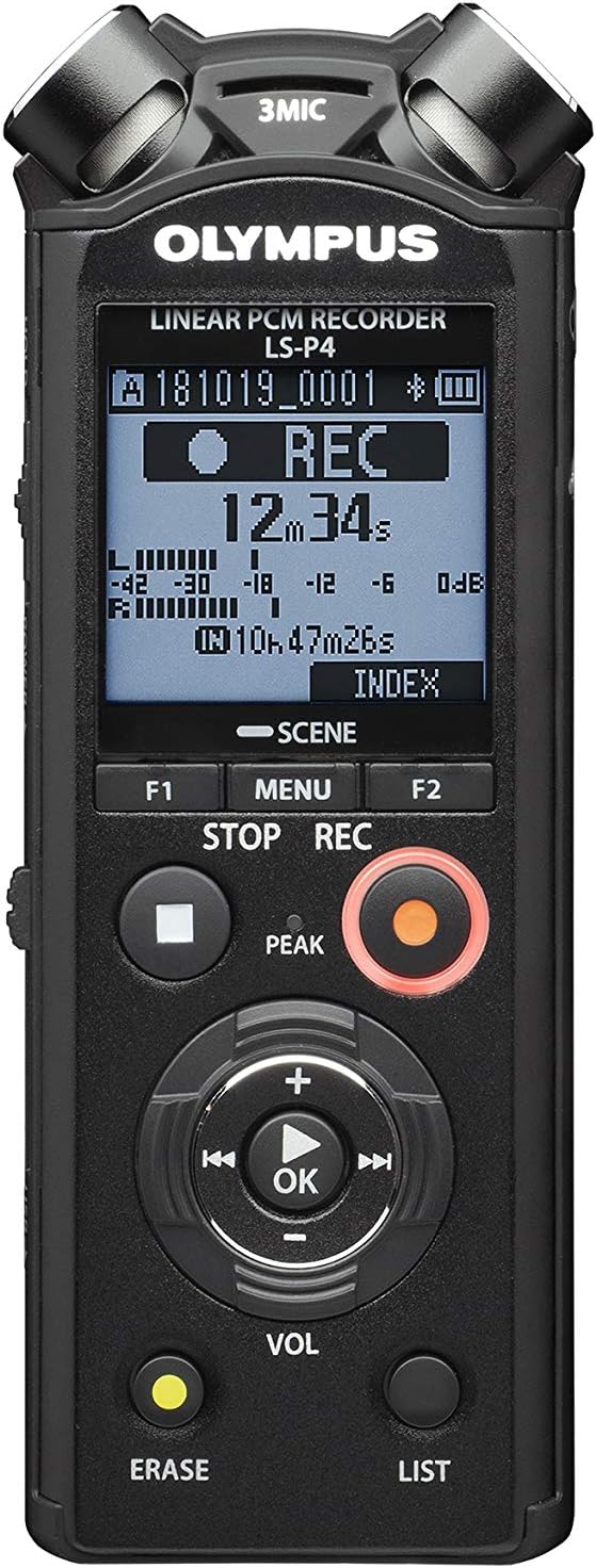Olympus Music and Sound Recorder with Bluetooth Voice Recorders