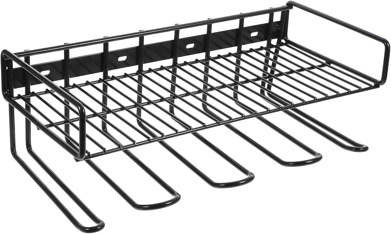 BESPORTBLE Heavy Duty Power Tool Wall Mounted Organizer Rack for Garage and Workshop Space-saving Utility Storage Stand with Versatile Capacity for Electric Tools and Accessories