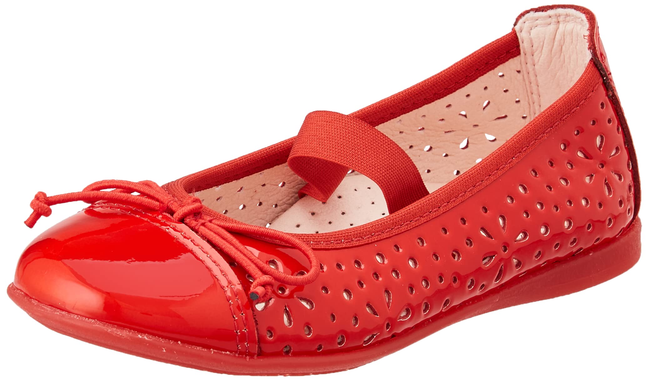 Pablosky Girls' 347469 Ballet Flats, red, 6 UK