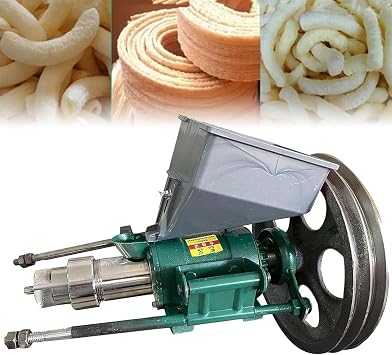 Puffed Food Extruder Rice Corn Puffing Extrusion Machine,Food Puffing Machine Puff Snack Machine with Molds for Rice & Corn