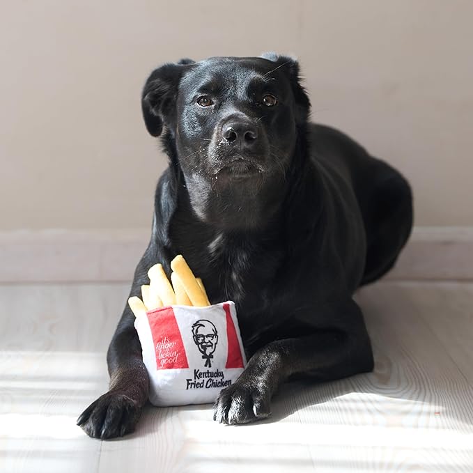 Set de Juguetes para Perros KFC - Caja de Pollo, Papas Fritas y Soda miniatura 7