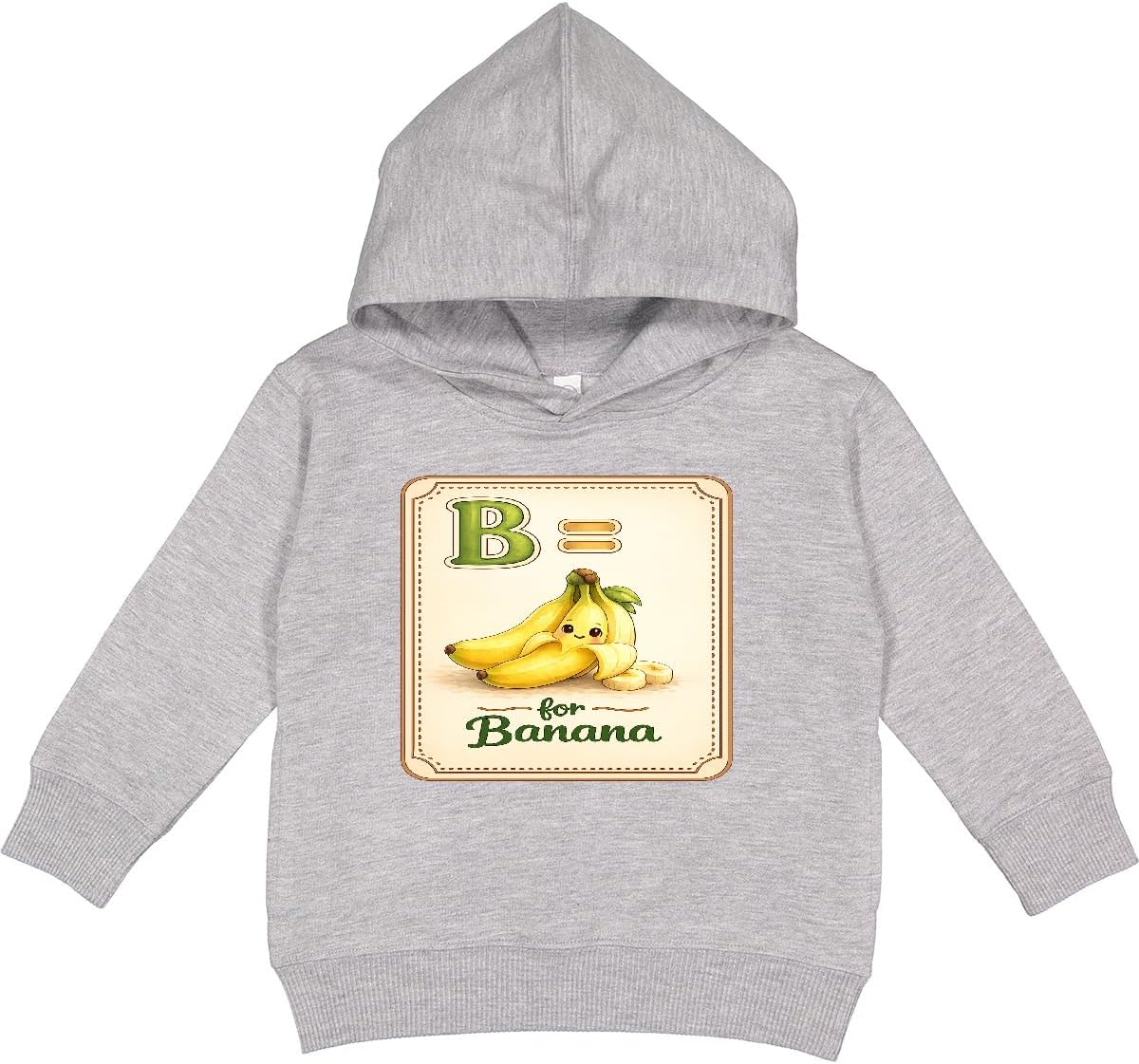 inktastic B Is for Banana Toddler Hoodie
