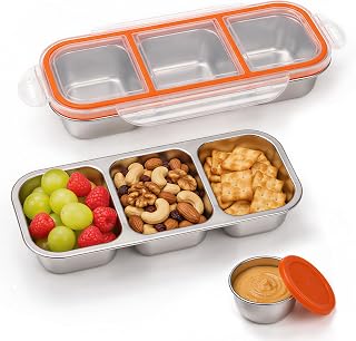 snack box with compartments