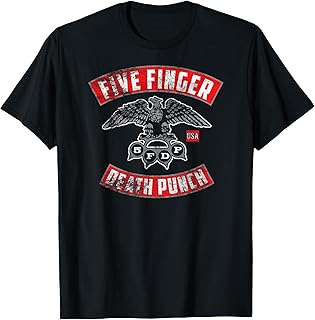 5FDP - Rocker Crest Distressed T-Shirt