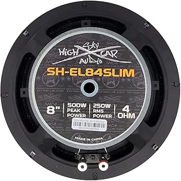 Sky High Car Audio SH-EL84 Slim 8 Pro Audio Midrange Speaker