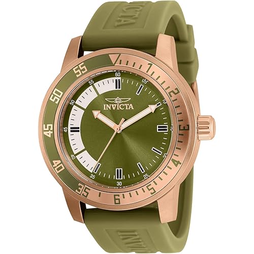 Invicta Men's Specialty 45mm Silicone Quartz Watch