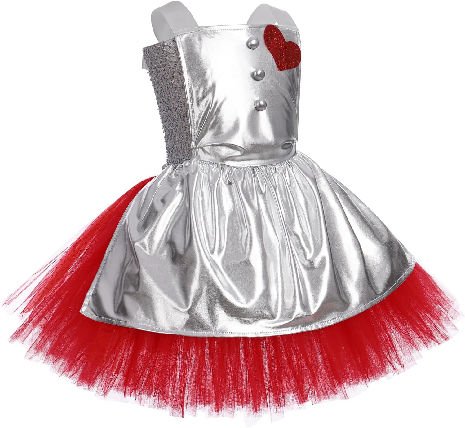 Kids Halloween Costume Girls Spaghetti Strap Layered Tulle Princess Tutu Dress Holiday Cosplay Dress Up Costume