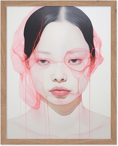 Miniatura 8 de Monem Art Póster de Cara Geométrica - Impresión de Dibujo de Líneas Retro - Arte Moderno - Arte Abstracto - Arte de Rostros - Arte Boho Elegante -