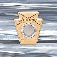 Vista 2 de Ludwig 5.5x14 Legacy Maple Jazz Fest Snare Drum Vintage Blue Oyster