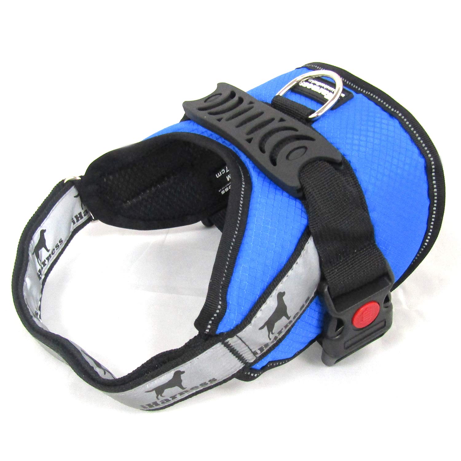 Adjustable Dog Harness with Soft Breathable Padding (XS, Aquamarine)