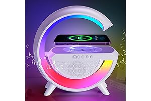 G Lamp: Ambient Lighting with Wireless Charging and Bluetooth Audio