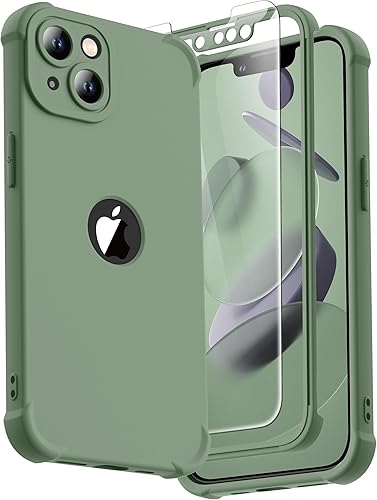 Miniatura 16 de ORETECH Funda para iPhone 13, con [2 protectores de pantalla] [prueba de caídas de grado militar de 15 pies] [protección de cámara] cuerpo completo