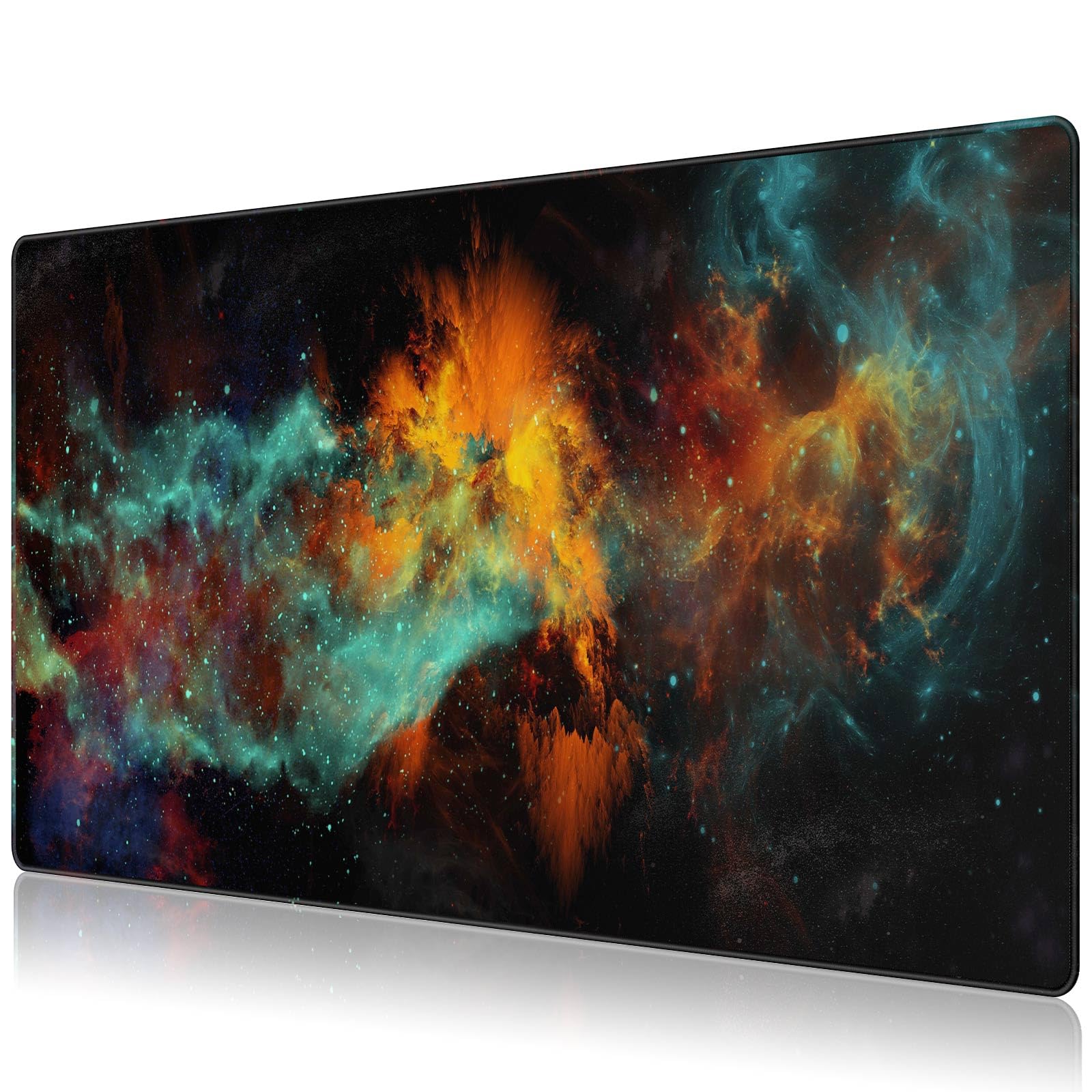JIALONG Gaming Alfombrilla de Ratón, Alfombrilla de Escritorio Grande con Base Antideslizante, Diseño Personalizado, XXL Speed Gaming Mouse Pad