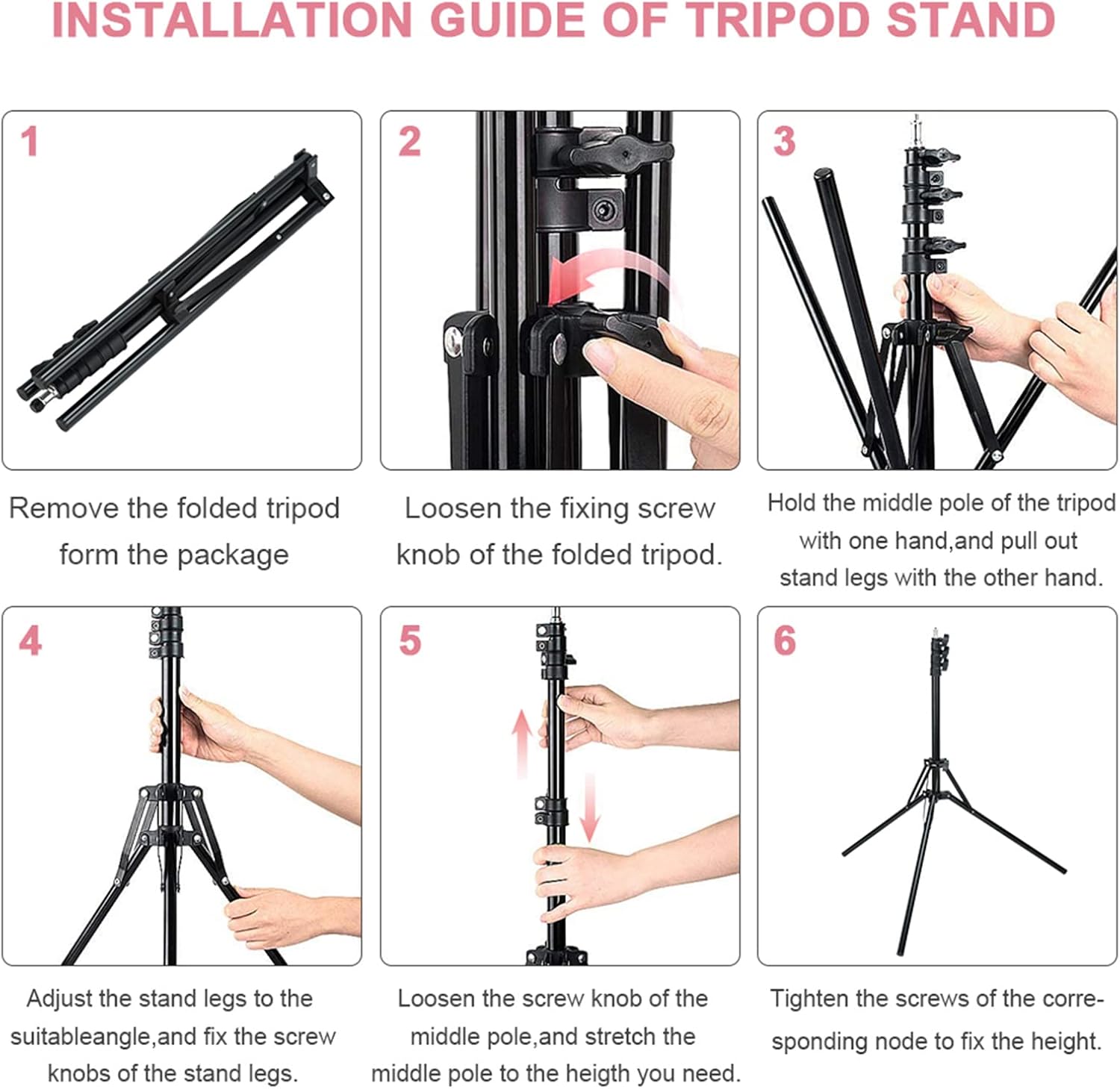 Blасk Frіdау Clеаrаnсе Godox LR150 18 Inch LED Ring Light with Light Stand and Phone Holder for Vlogs,YouTube Videos,Live Streaming,Studio Shoot,Selfies,Makeup,Portrait Photography (Pink)