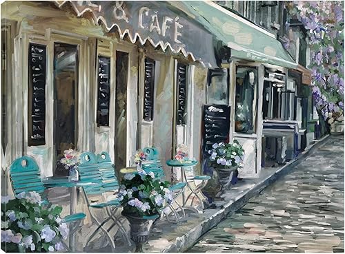 Vista 13 de Lienzo decorativo Bellagio Promenade de Artist Behrens International Group, Inc. para sala de estar, dormitorio, baño, cocina, oficina, bar, comedor