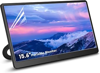 2 Pack 15.6" Screen Protector for ZUMWALT/ASUS ZenScreen/MNN/KYY/ARZOPA/ForHelp/InnoView/Lepow/Newsoul/QQH etc Other All 15.6 inch Portable Monitor with 169 Aspect Ratio,HD Clear Anti Scratch