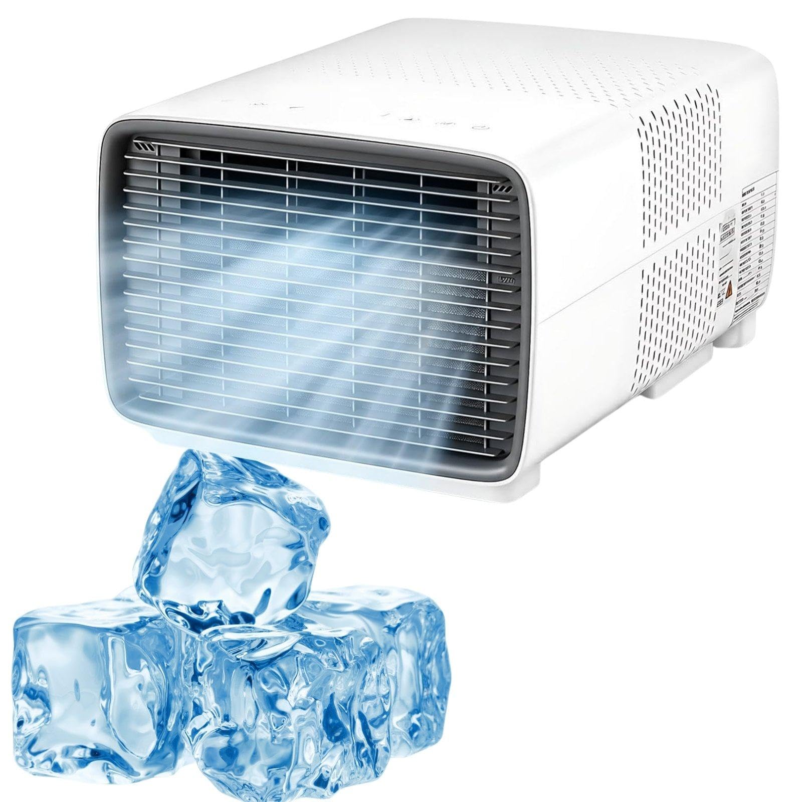 ForestWhisks Air Conditioning Unit Portable Quiet with 2-Min Fast Cooling