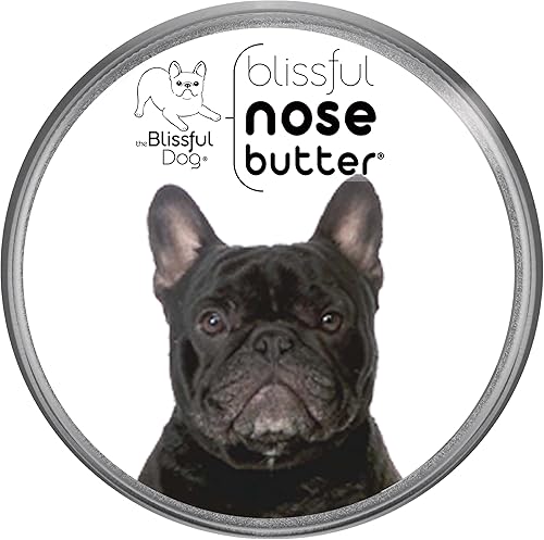 The Blissful - Manteca hidratante para combatir nariz seca en perros, Bulldog francés - atigrado, 1 Ounce