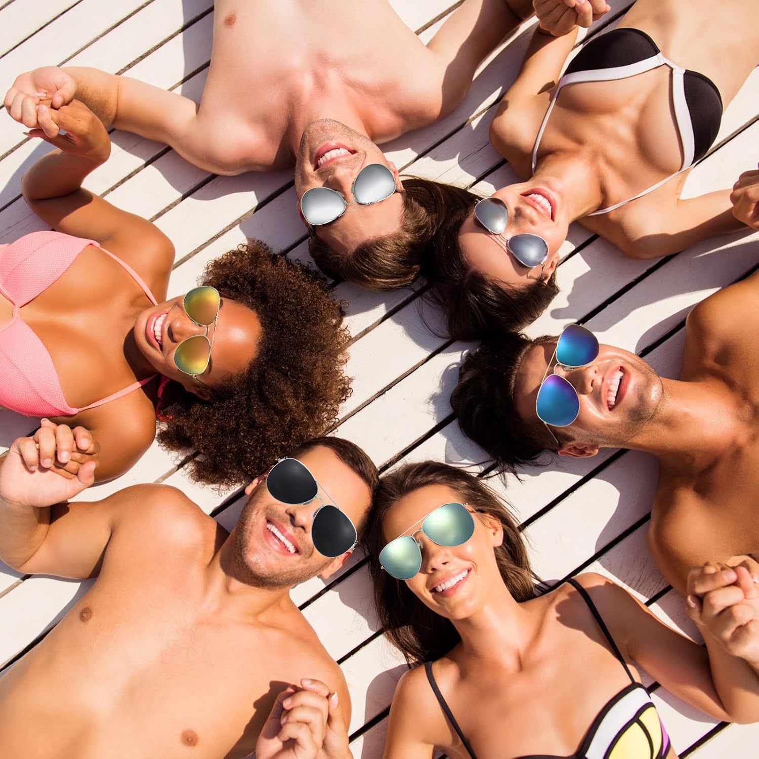 Mepase Classic Sunglasses for Men Women Driving Sun Glasses Lightweight for UV Protection Fishing Shopping Travel - Image 6