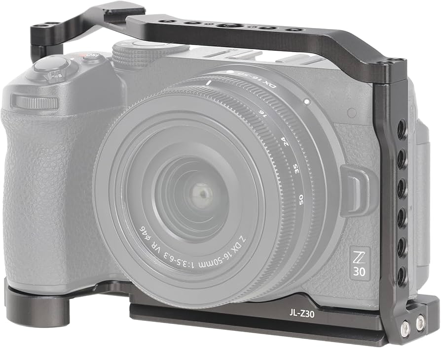 Amazon.com : FocusFoto Camera Cage for Nikon Z30 Mirrorless Camera
