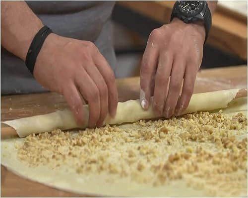 Miniatura 3 de Rodillos para hornear pizza y masa, rodillo de pasta de mango resistente de madera dura, rodillos de masa de pizza, herramientas de utensilios de