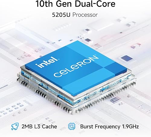 Miniatura 5 de Laptop Jumper, 12 GB RAM 640 GB ROM, Office 365-1 año Procesador 5205U, Computadora de 15.6 pulgadas, Pantalla FHD IPS, Batería de 38Wh, 2 altavoces