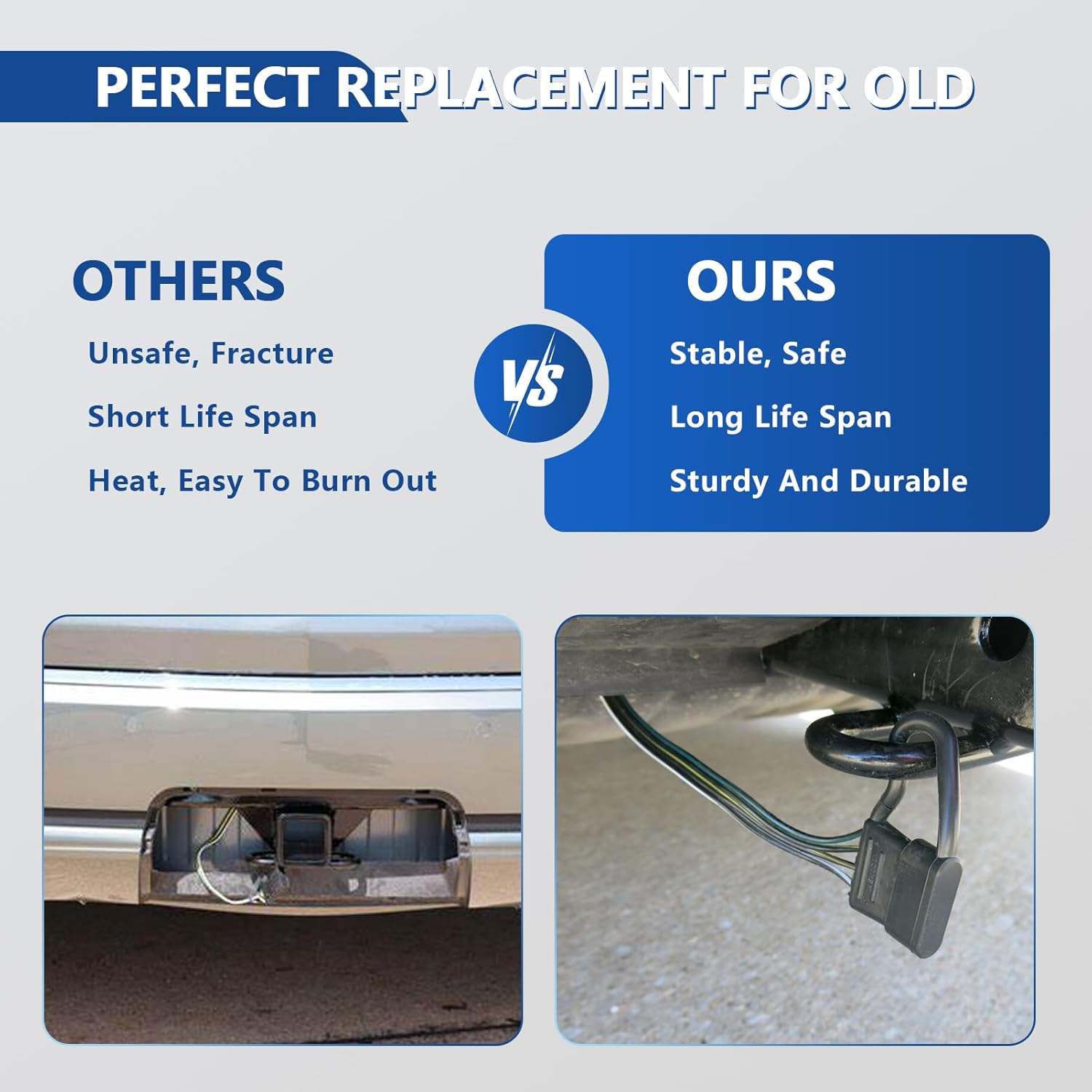 4-Pin Trailer Wiring Harness 56520 Fits 2022-2025 Nissan Pathfinder, 2022-2025 Infiniti QX60, 4-Way Flat Output Custom Wiring Harness