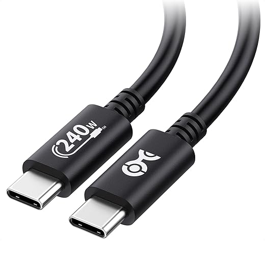 USB‑IF Certified 240W USB‑C Power Cable