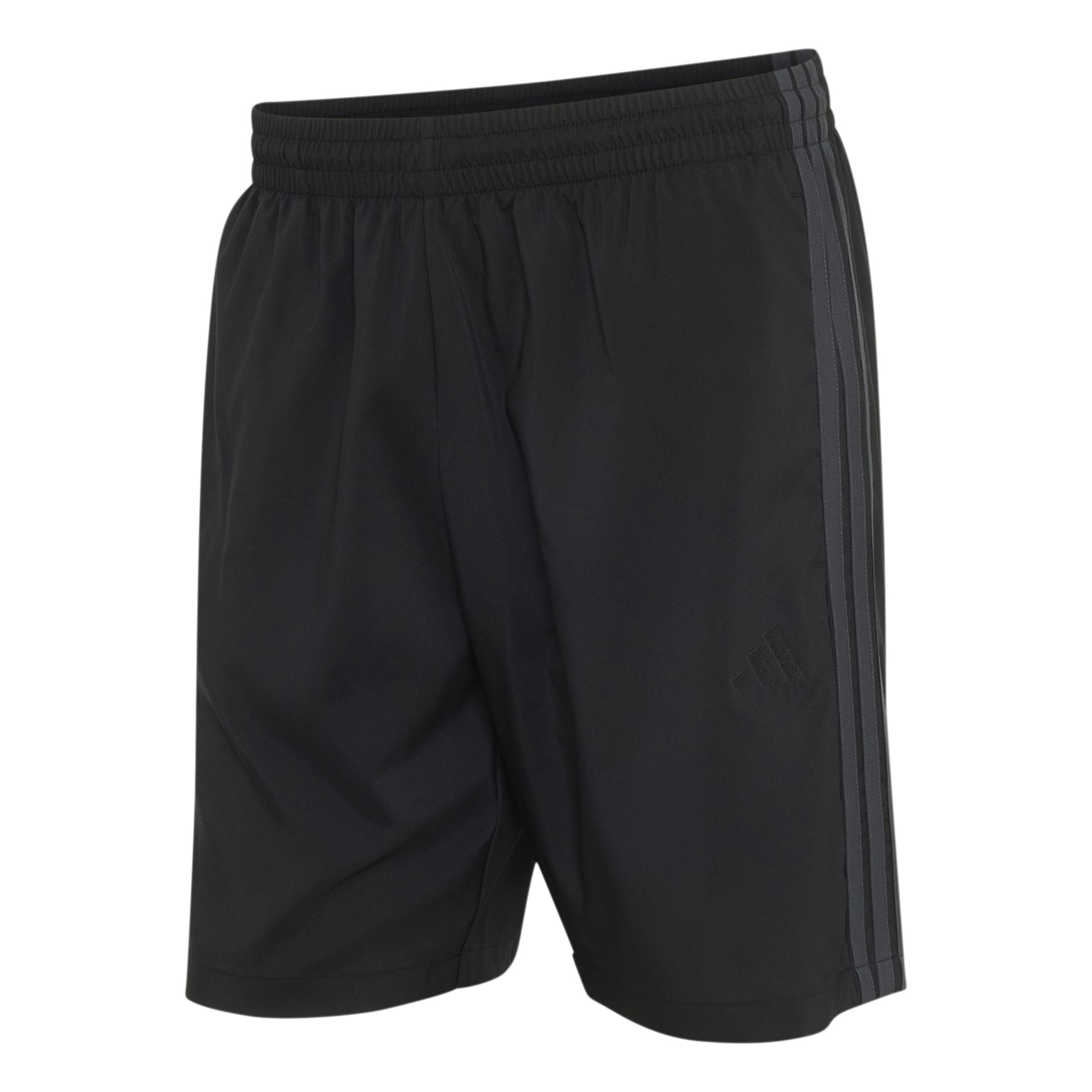 adidas Herren Essentials 3-Stripes Chelsea Lite Woven Shorts, Black/Carbon, S