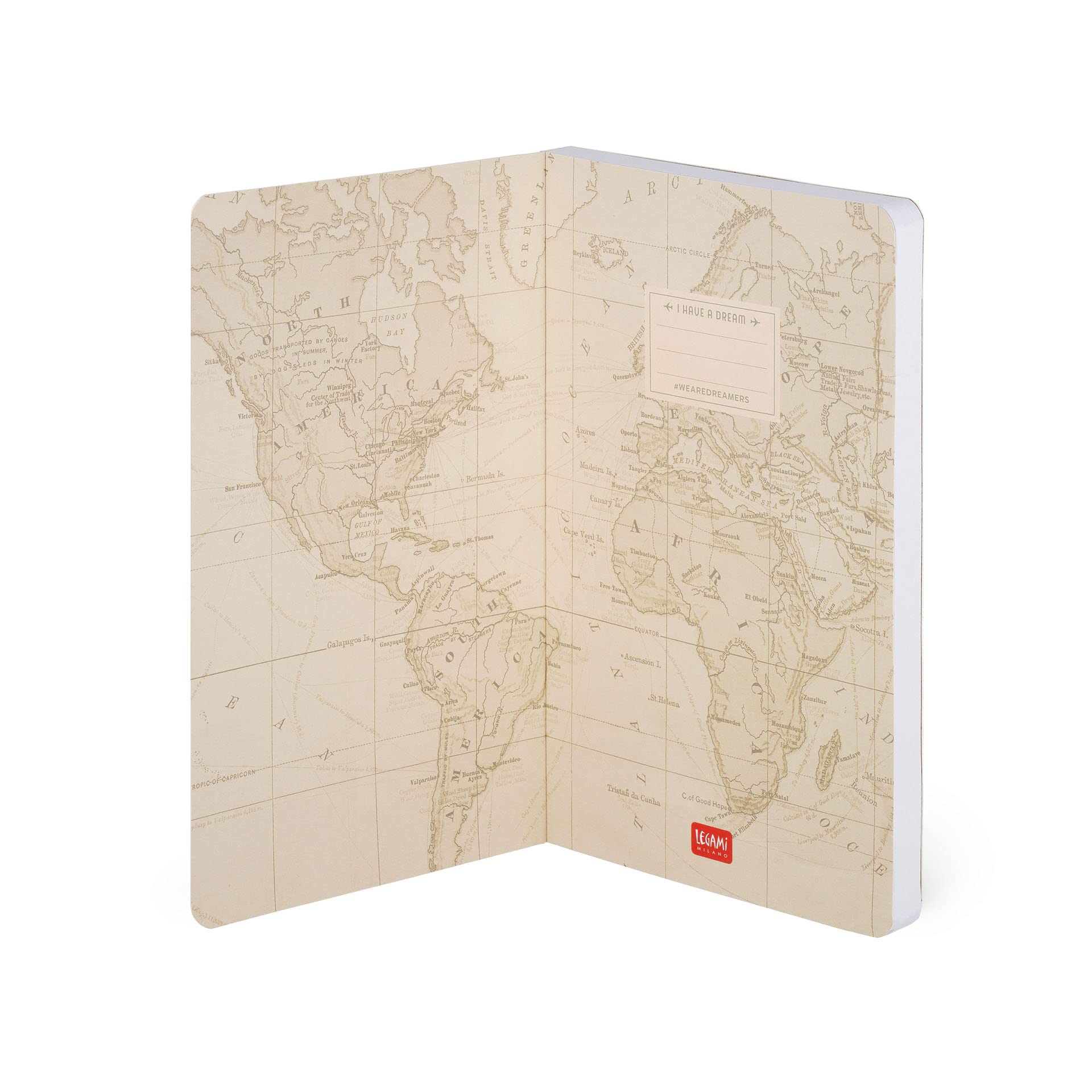 Legami Taccuino a Righe Medium 164 Pagine 13x21 cm Carta FSC