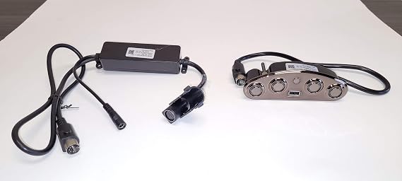 Mulin Power Recliner Switch MLSK35-D2 Right (Left Side Facing) with USB for Two Motors/Same as MLSK35-D Right 5 Button Controller for Sofa Lift Chair Couch Massage Seat Bed (Replace only This Model)