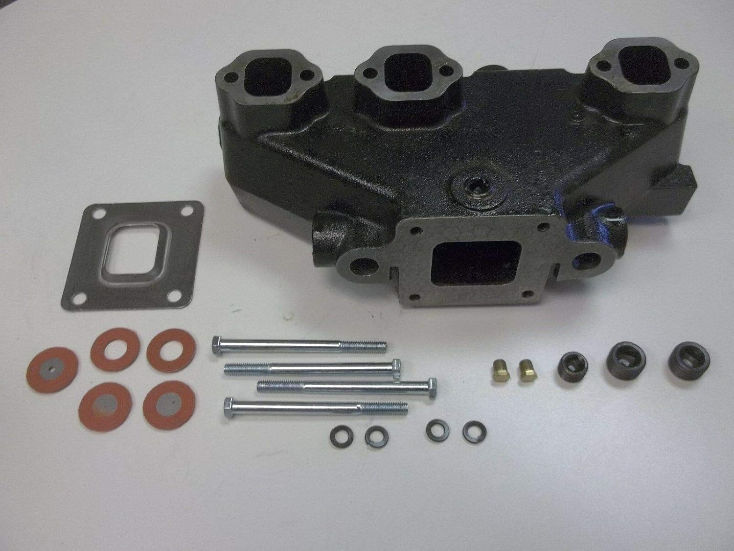 RPS Dry Joint Exhaust Manifold for Mercruiser 4.3L V6 w/Gaskets 2002+ Replaces 864612T02