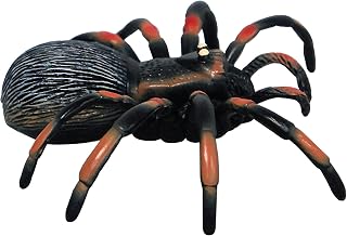 Deluxebase Mini Animal Adventure Replicas - Tarantulas from Hand Painted Realistic Small Plastic Spider Figurines, Detailed Wildlife Model for Kids, Zoo Play, Party Favors and Gifts.
