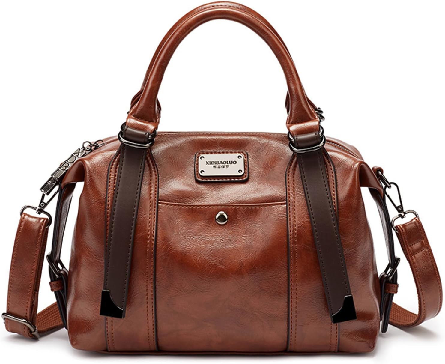 Handbags and Purses for women Vegan Leather Tote Bag for Women Satchel Shoulder Bags Travel Purse with Compartments