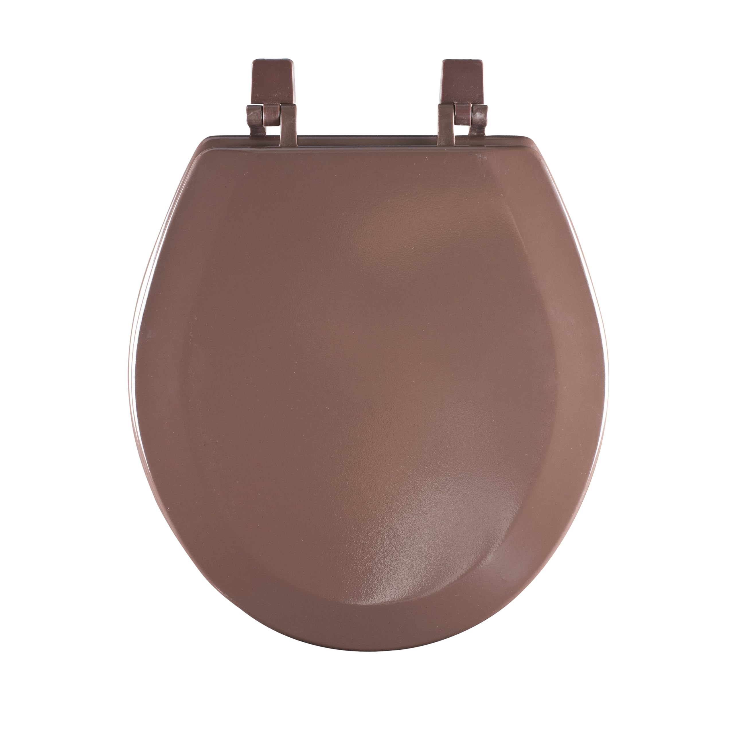 Fantasia Chocolate Standard Wood Toilet Seat44; 17 in.