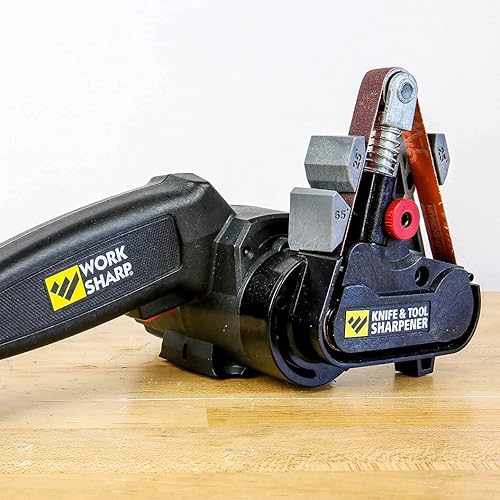 Vista 7 de Work Sharp Afilador de cuchillos y herramientas Mk.2 + Kit de correa de repuesto