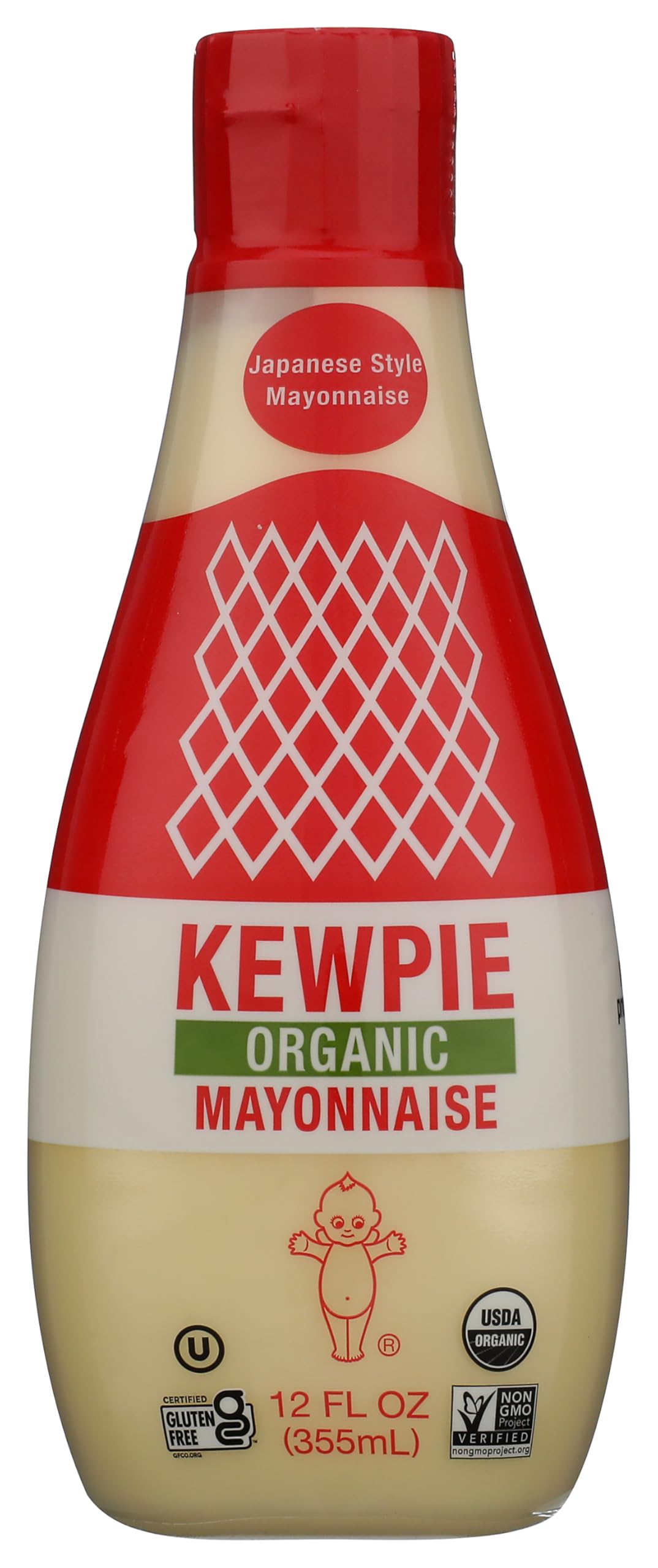 KEWPIE Organic Mayonnaise, 12 FZ