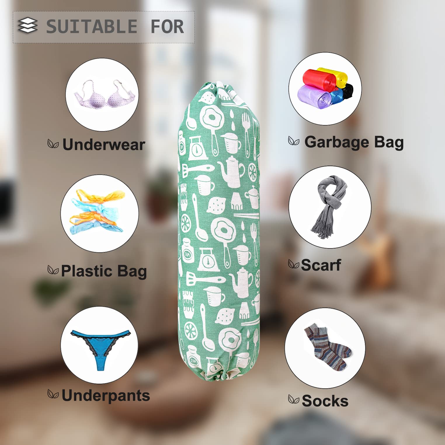 Distributeur De Sacs Poubelles, Distributeur Mural Auto-adhésif