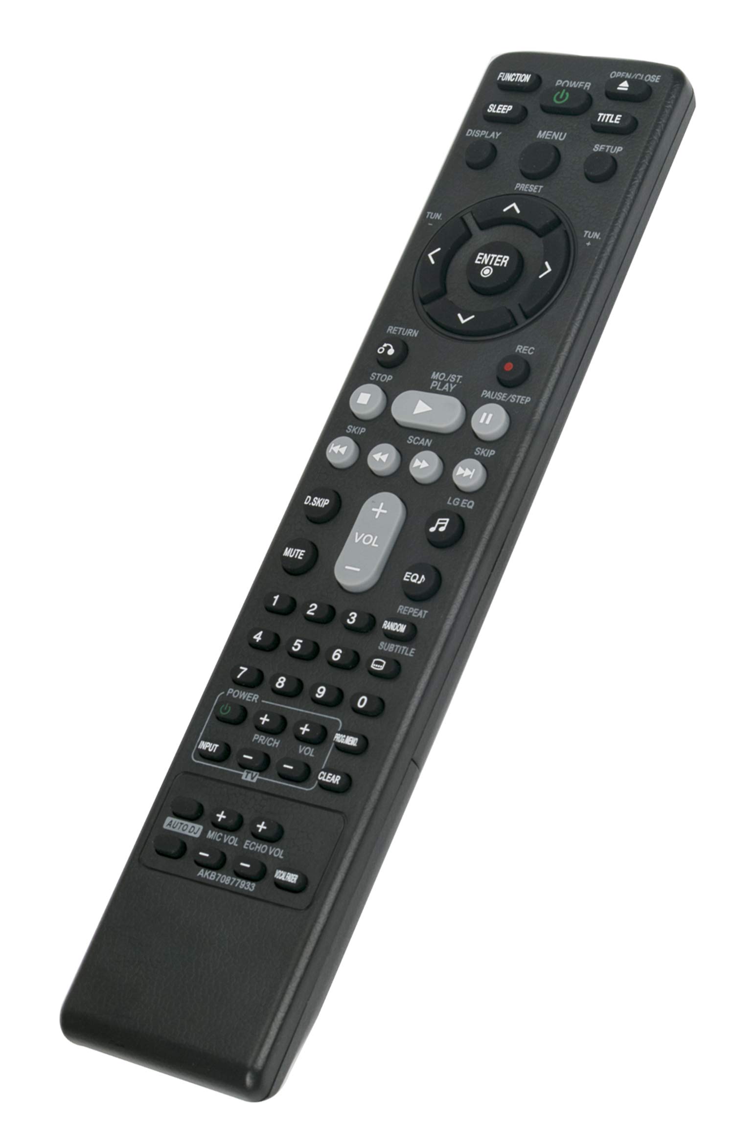 Amazon.com: AKB70877933 Replaced Remote fit for LG DVD Mini Hi-Fi 