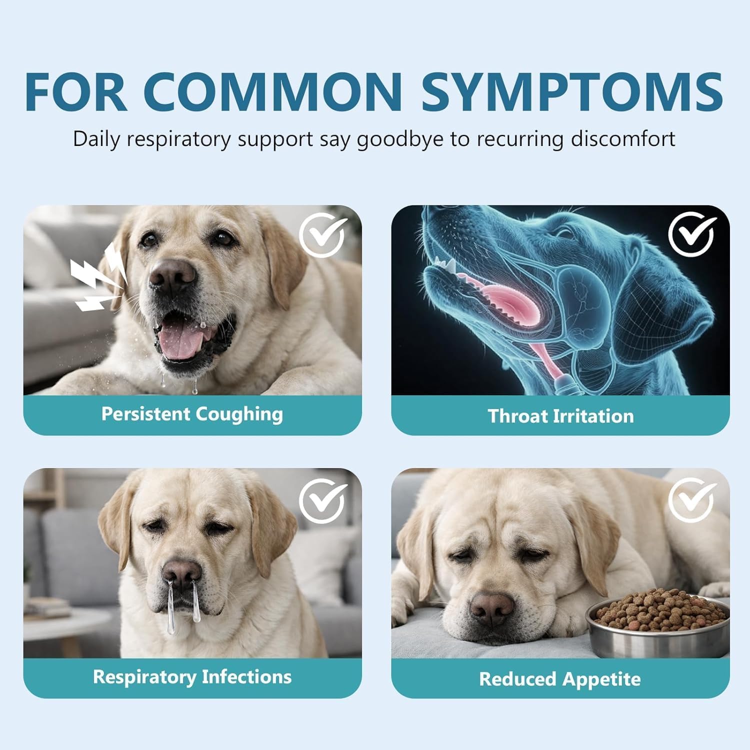 Dog Cough Relief Chews, Chicken Flavor — Amazon image 3