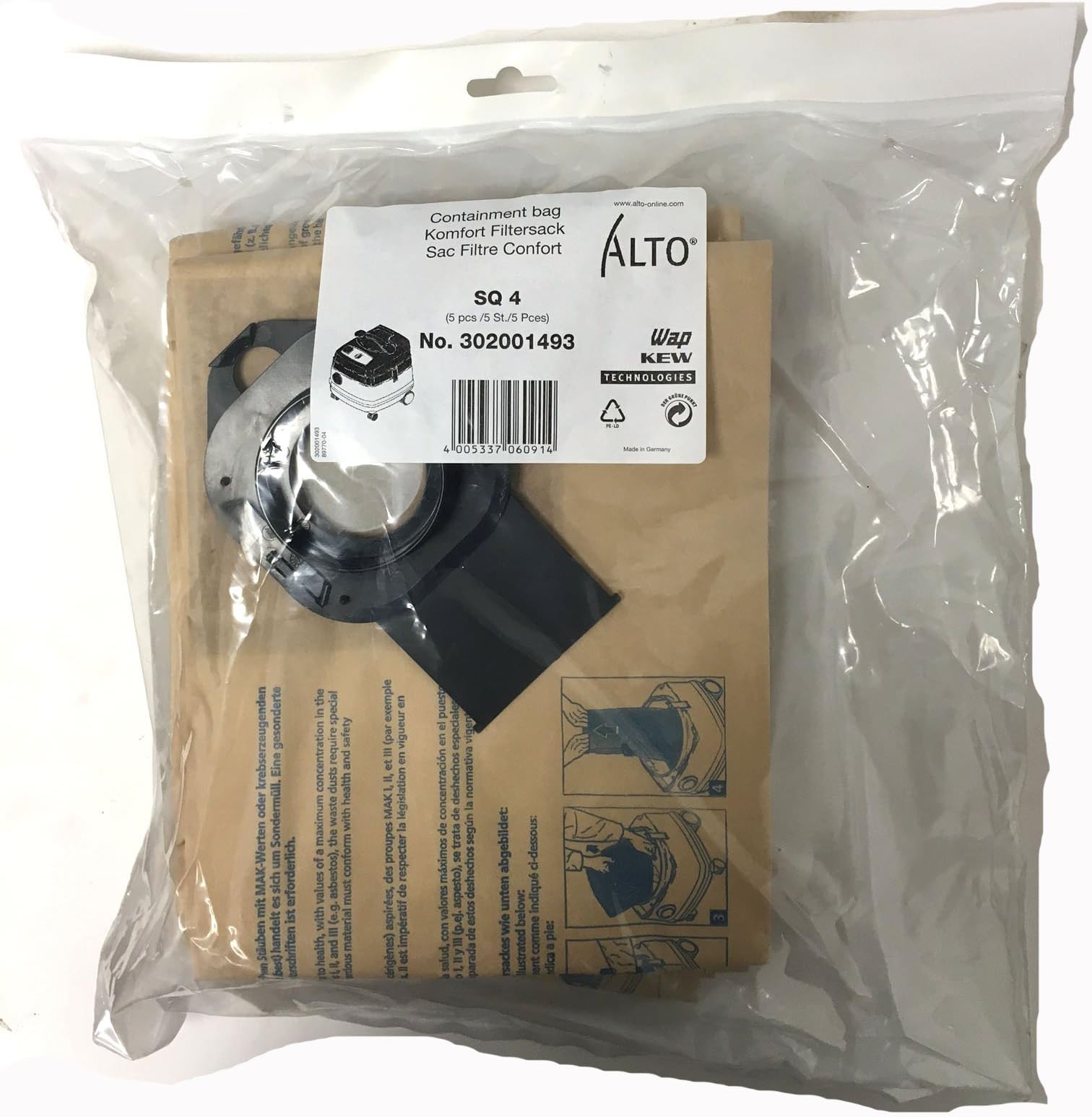 WAP Alto Vacuum Cleaner Bags