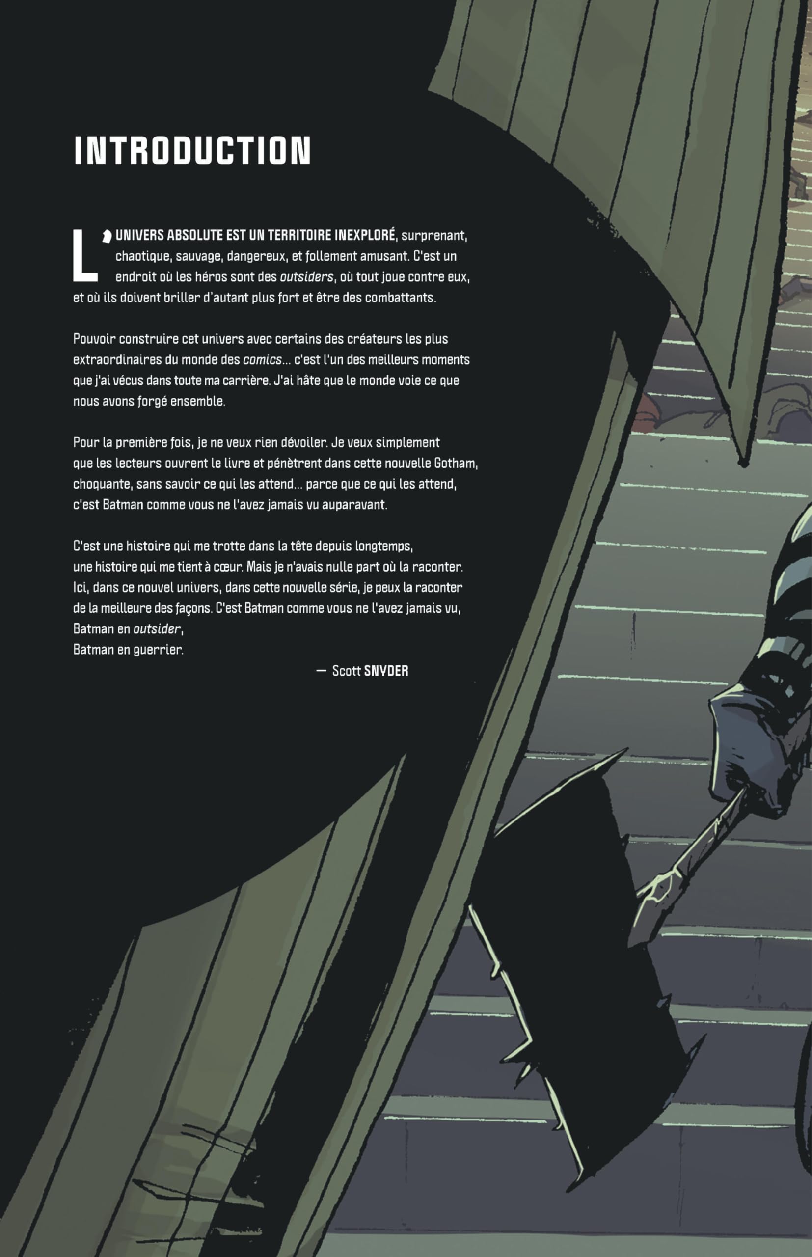 Absolute Batman Tome 1