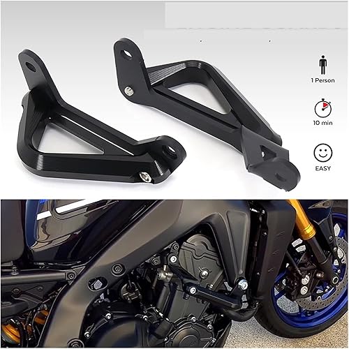 Miniatura 2 de Cubierta de protección protetiva para motos MT-09 MT09 SP 2021 2022 compatible con MT-09 MT09 SP Protector de parachoques Tracer 9 GT