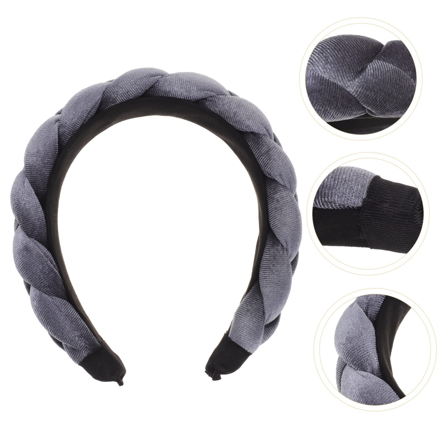 DOITOOL 4pezzi Cerchietto Decorativo Per Donna Fascia Per Per Makeup e Lavaggio Viso Accessorio Elegante Per Cerimonie e Occasioni Speciali