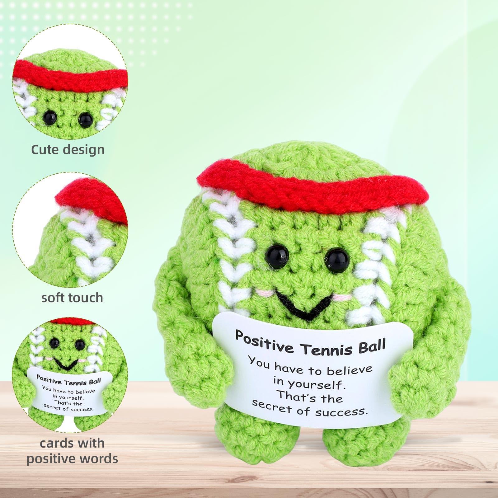 TOYMIS Positive Tennis Ball - Image 4